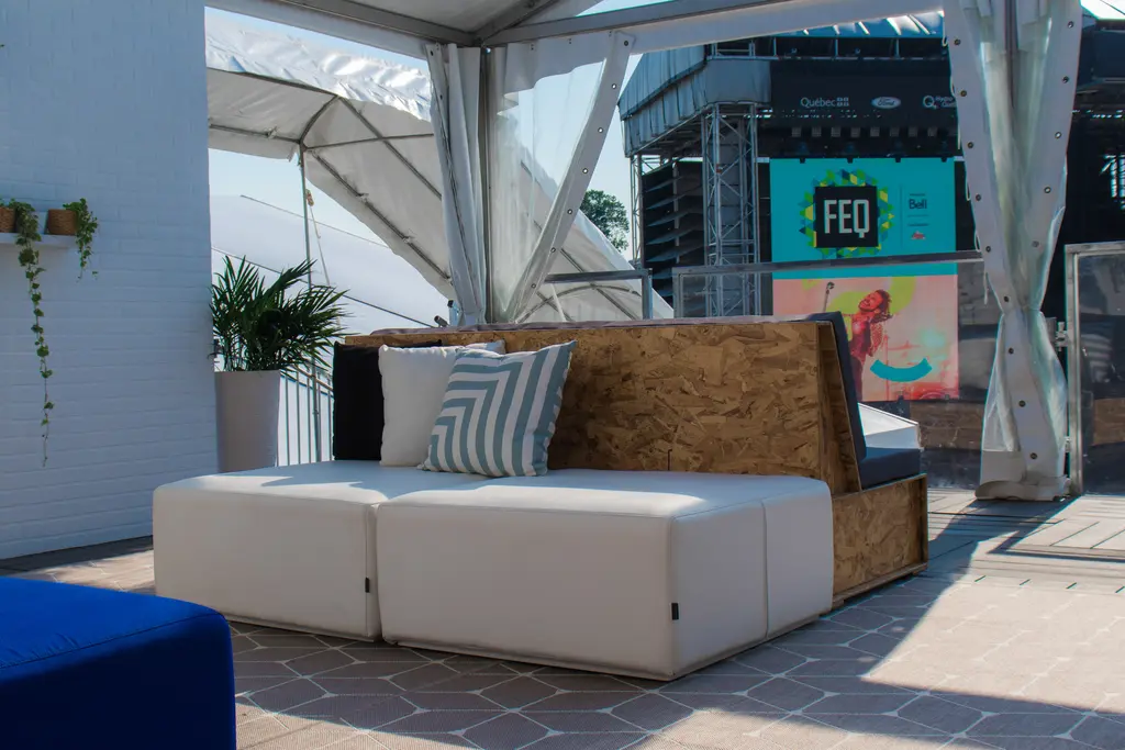 Ottoman Fidji Banquette Noreply Tapis Alveole
