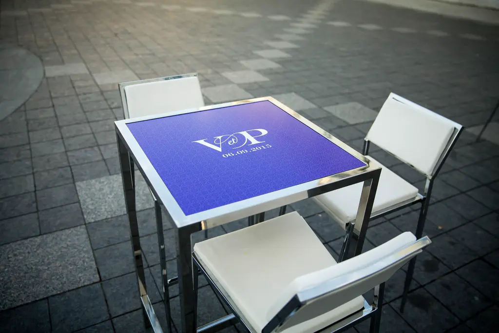 Print Cocktail Table