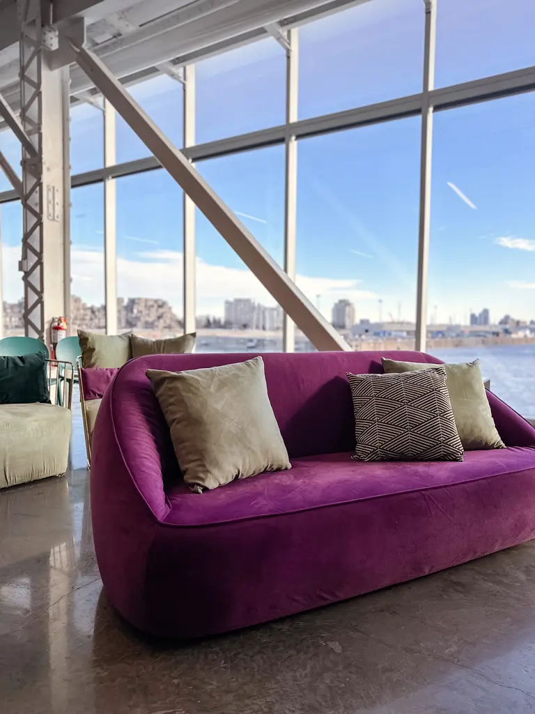 Grand Quai   Pavillon   Malibu Trio Mauve  Coussin Alexandria FR