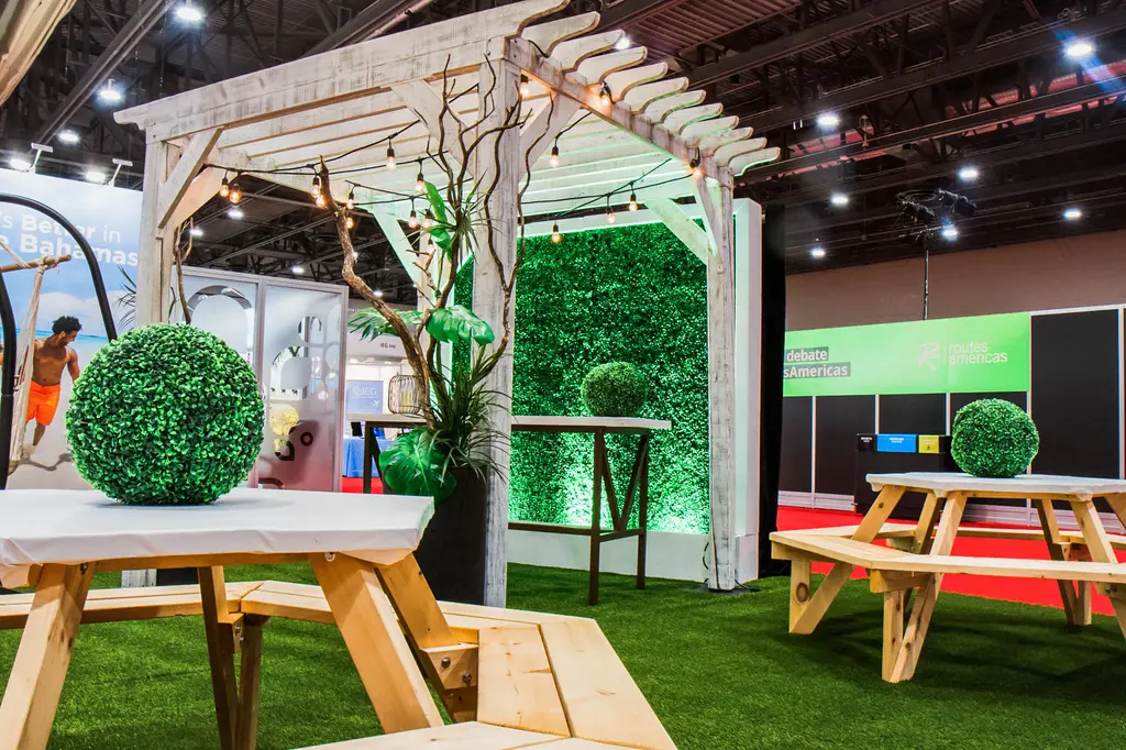 Pergola Blanc Mur Buis