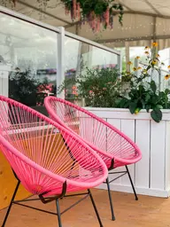 Acapulco chair - Pink used in the inspiration Acapulco Fuschia 2