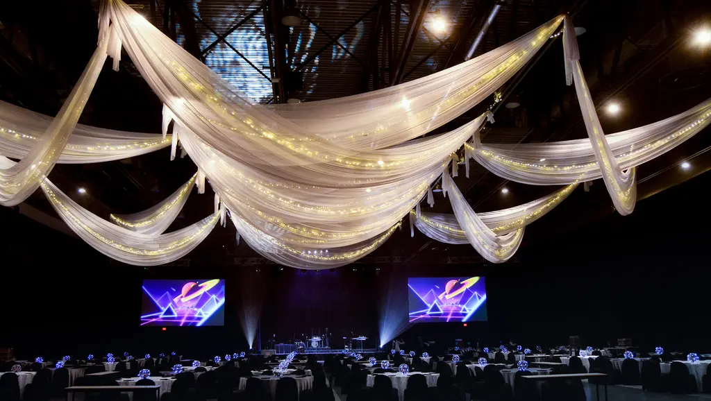 Drape Voile Lumiere Xmas 2