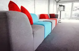 Fidji - Centre - Rouge utilisé dans le cadre de la réalisation Lounge Fidji 5