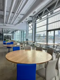 Milan chair - Blue used in the inspiration Cs Passerelle Perspective Oslo Milan Lin Bleu Broadway Blanc 3 EN