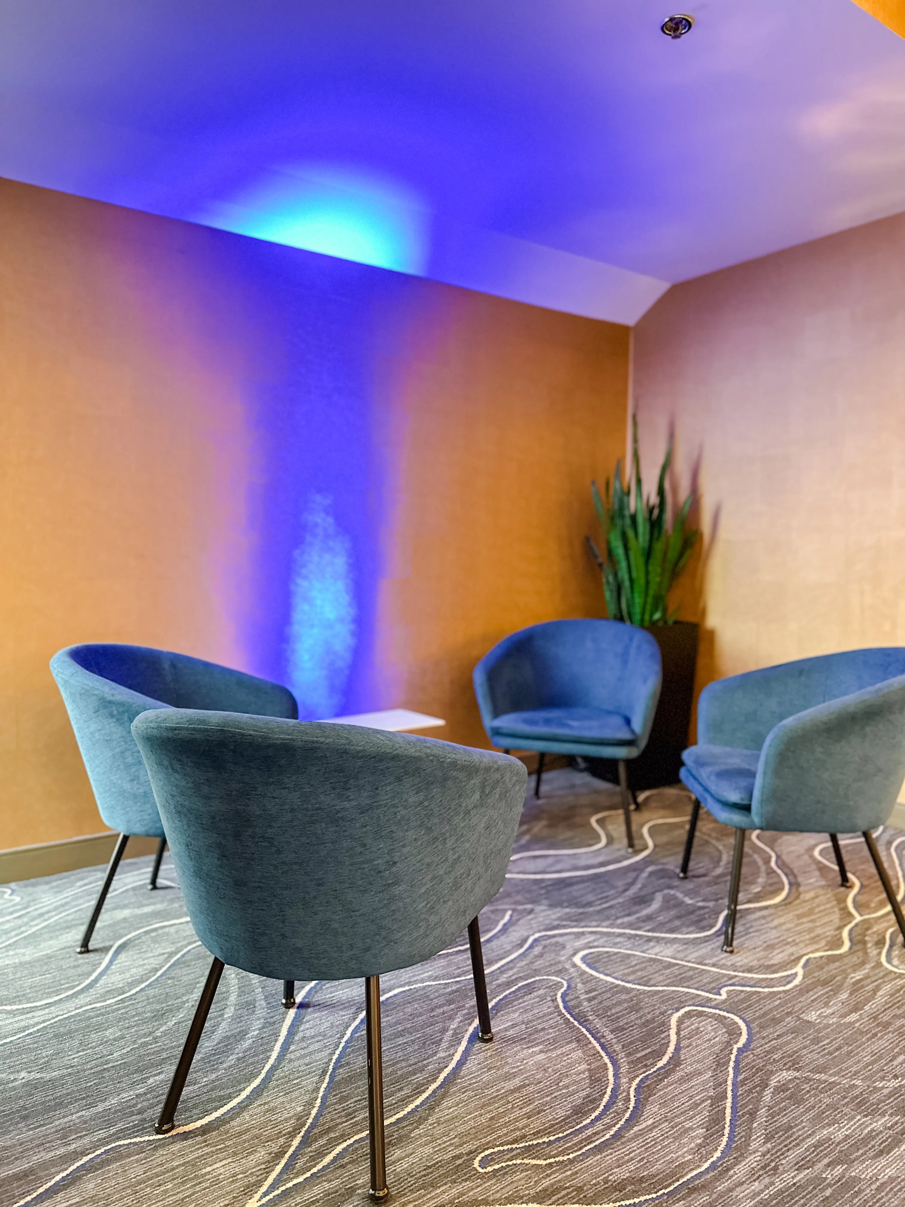 Spencer armchair - Steel blue used in the inspiration Westin   Spencer EN