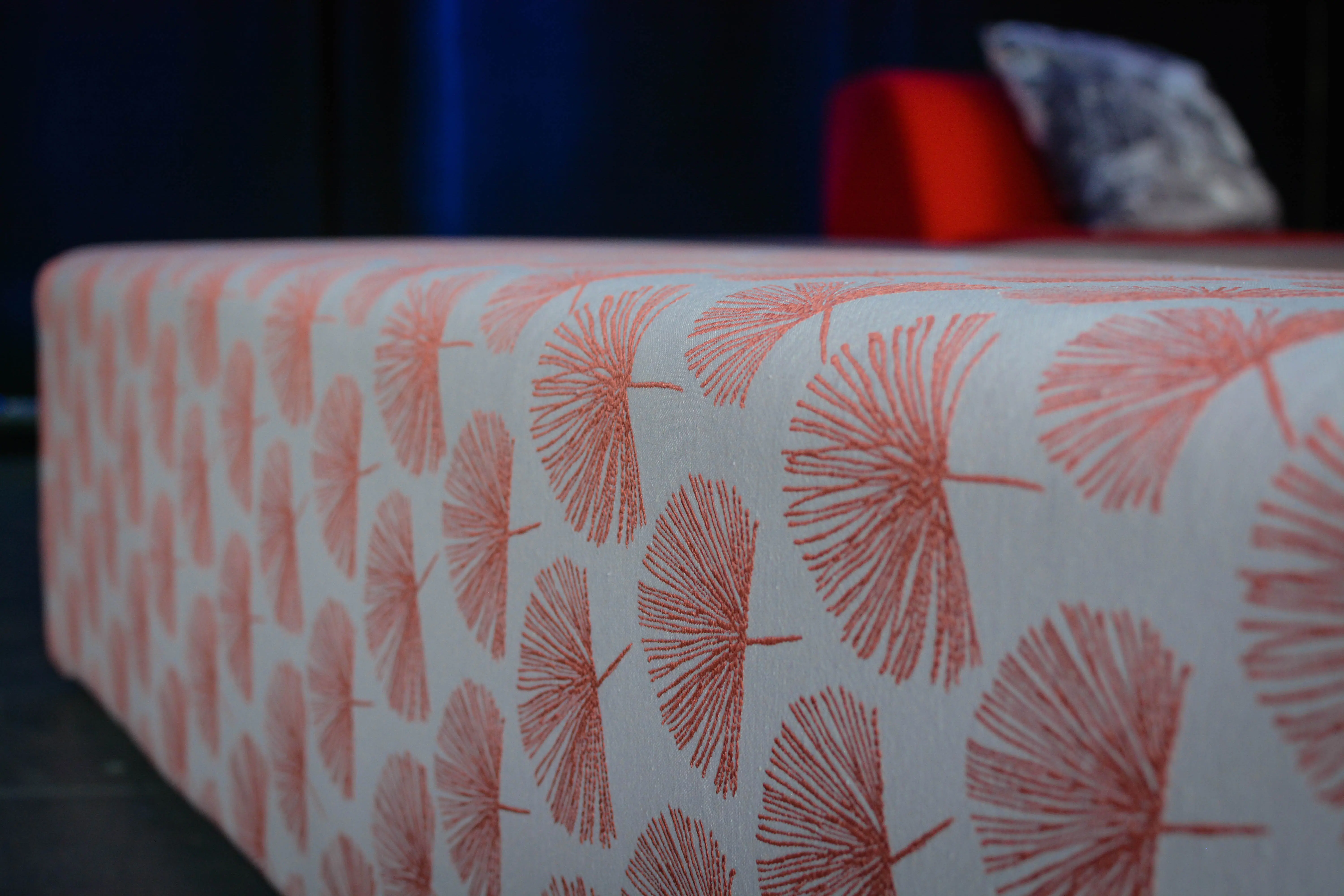 Fidji Bench - Fleuri - Coral used in the inspiration Banc Fleuri