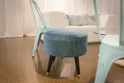 Loft chair - Turquoise used in the inspiration Pouf Turquoise