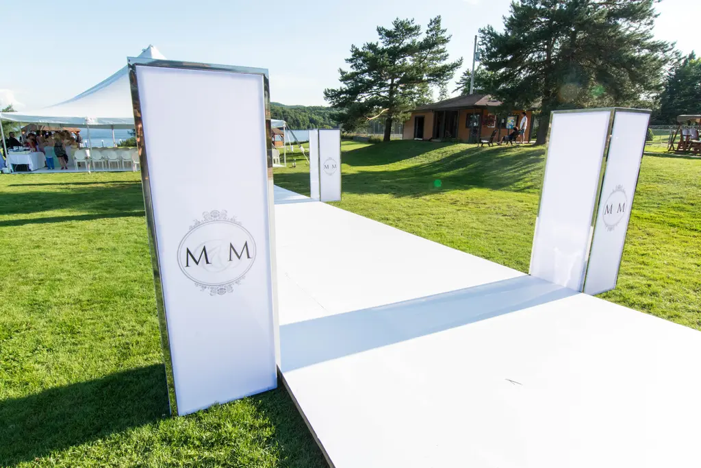 Mariage Decor Colonne Blanche
