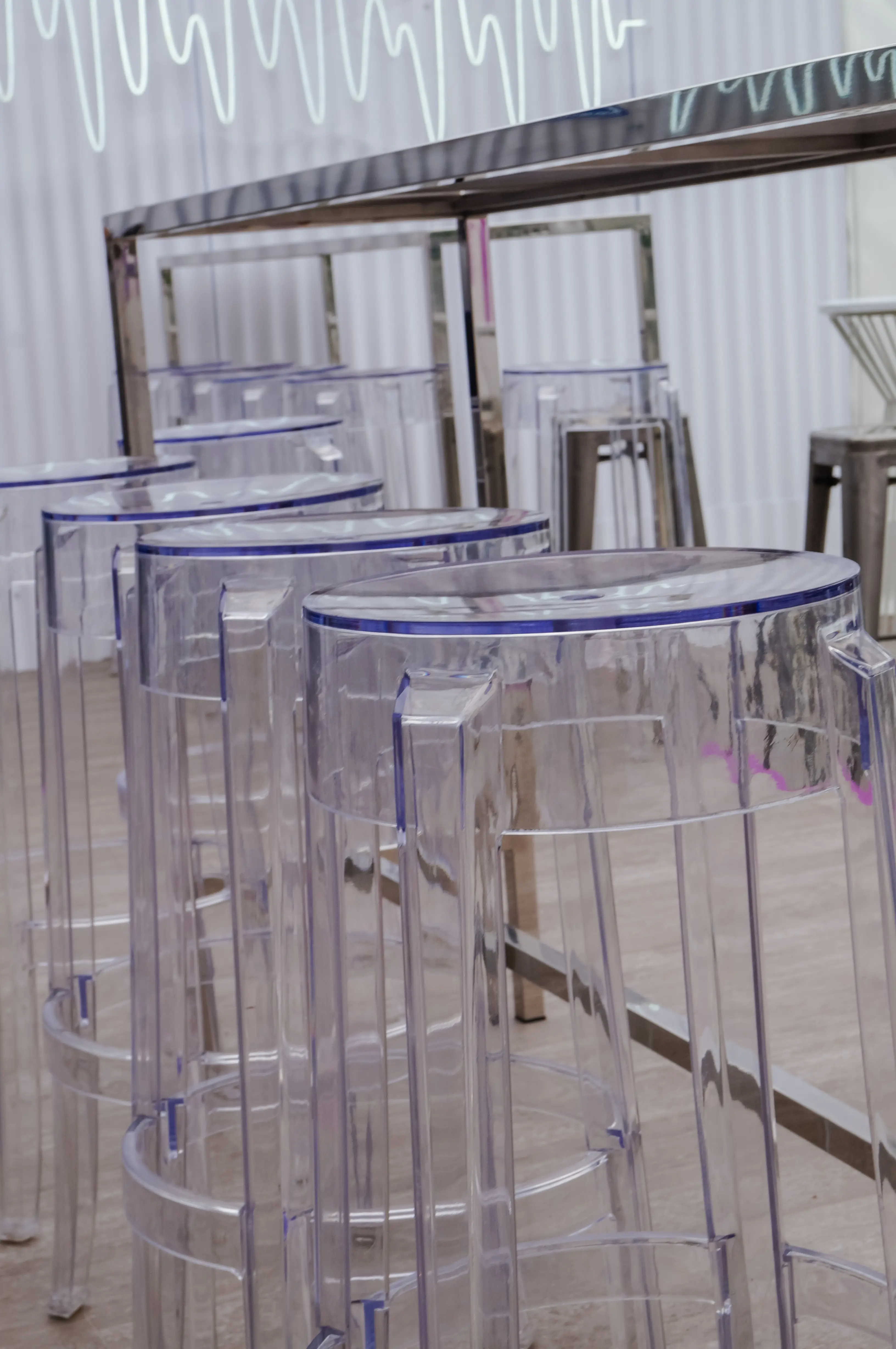 Aura Stool - Clear used in the inspiration Tabouret Aura 001 EN