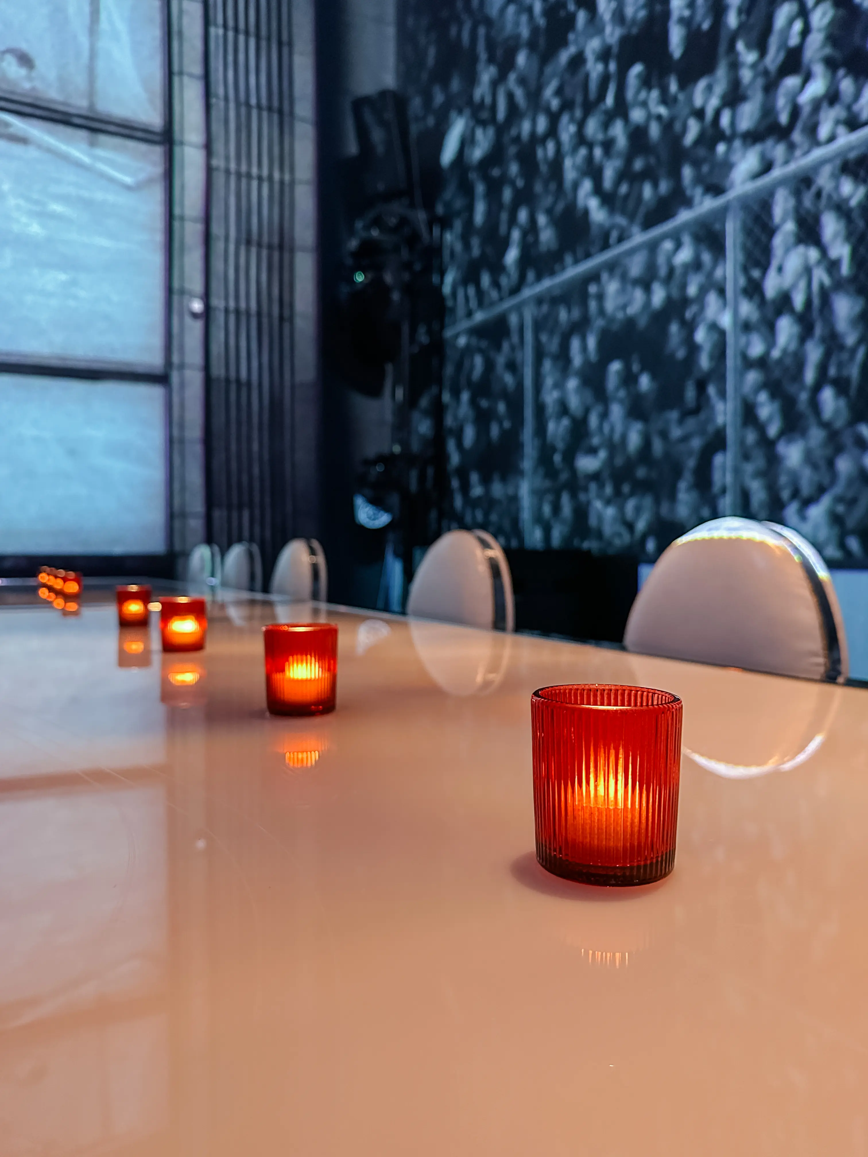 Pixi - Votive - 2.1" Dia x 2.6" H - Red used in the inspiration Cirque Eloize Pixi 2 EN