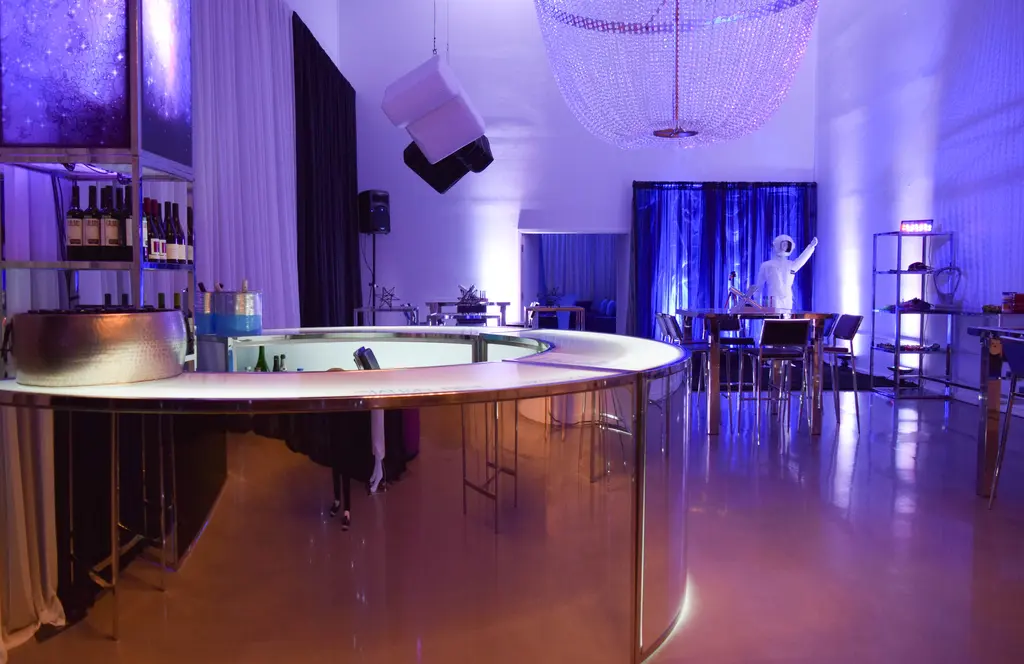 Bar Manhattan Rond Miroir