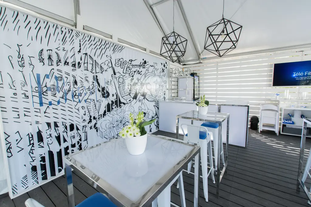 Table Cocktail Tonic Luminaire Era Murale 3d