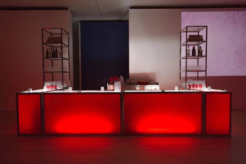 Bar Manhattan Rouge Etagere Empire