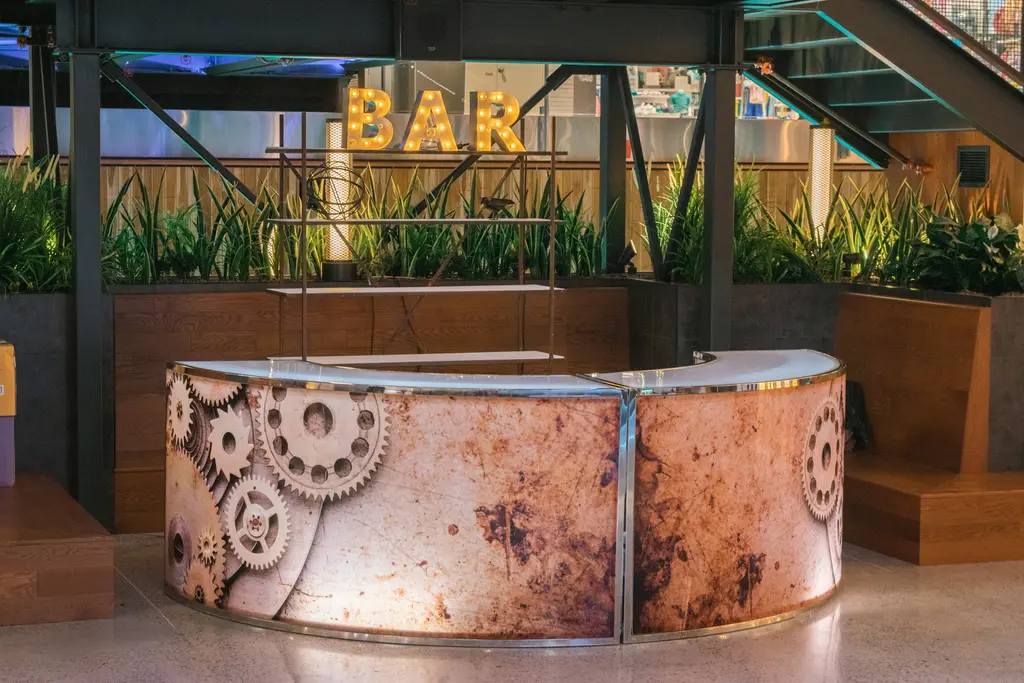 Impression Bar Manhattan Etagere Bronx Enseigne Bar