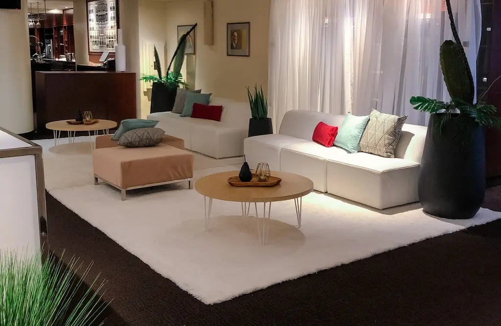 Tapis Shag Sofa Fidji Pouf Scarlette