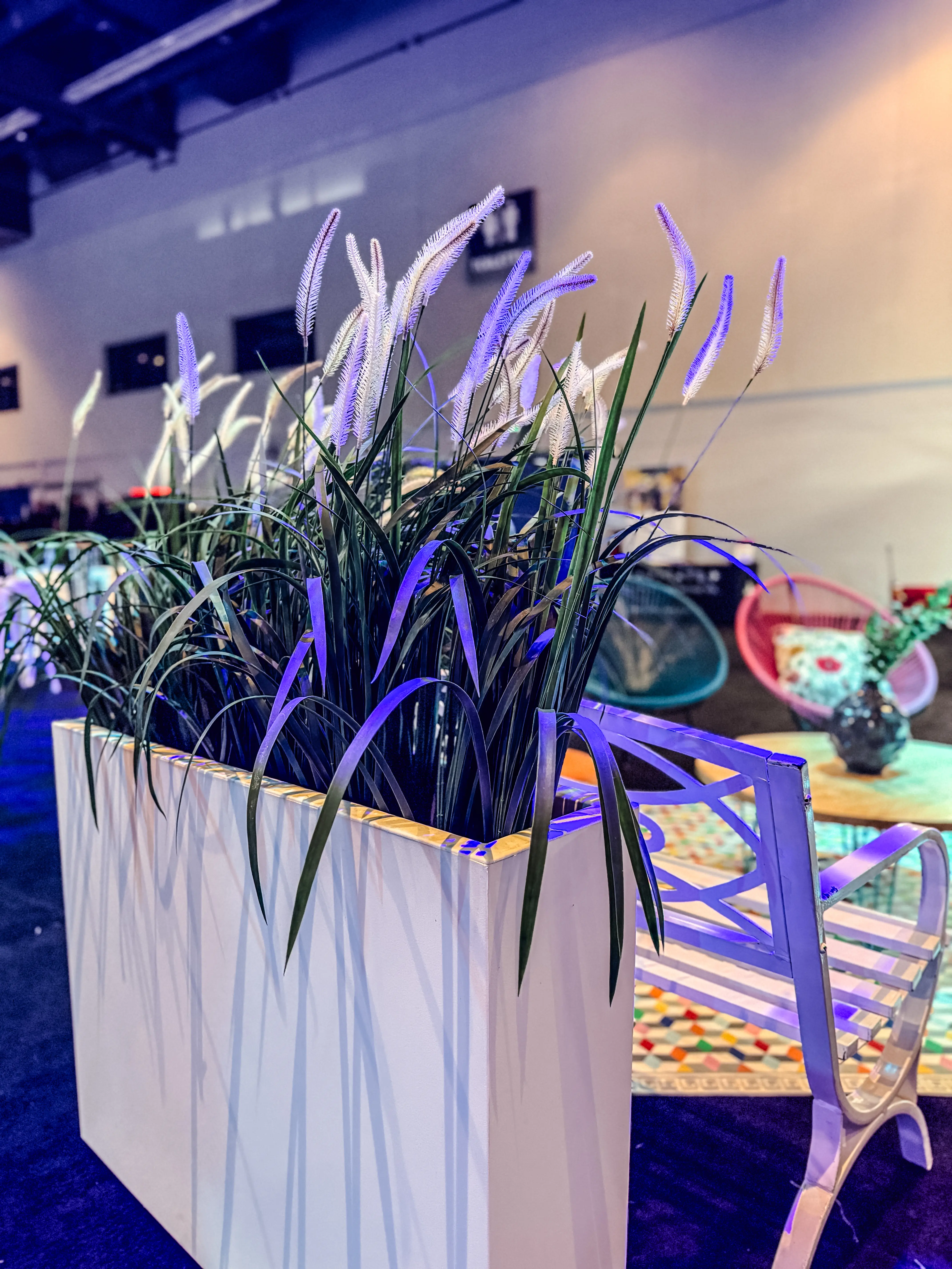 Artificial Cattail plant - 37" H - Green used in the inspiration Pcm   Canadian Tire Welcome   2025 Muret EN