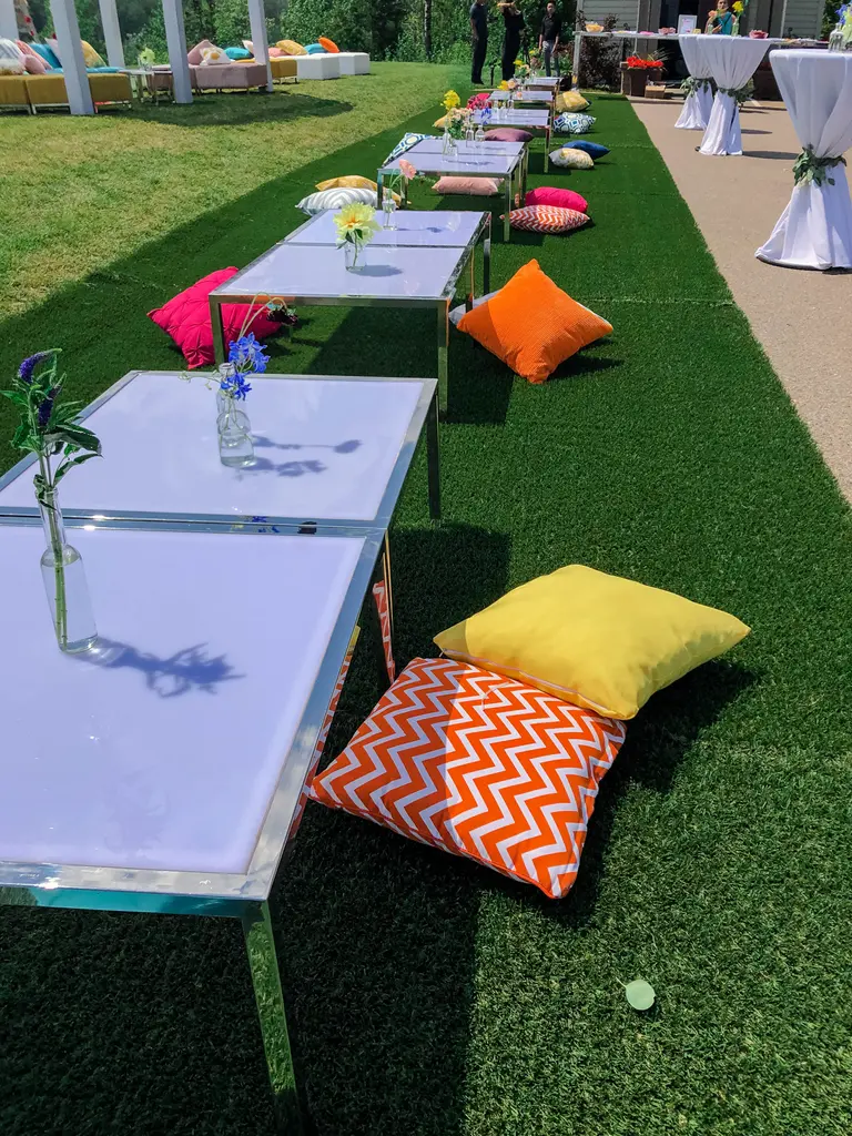 Table Mezzo Tapis Gazon