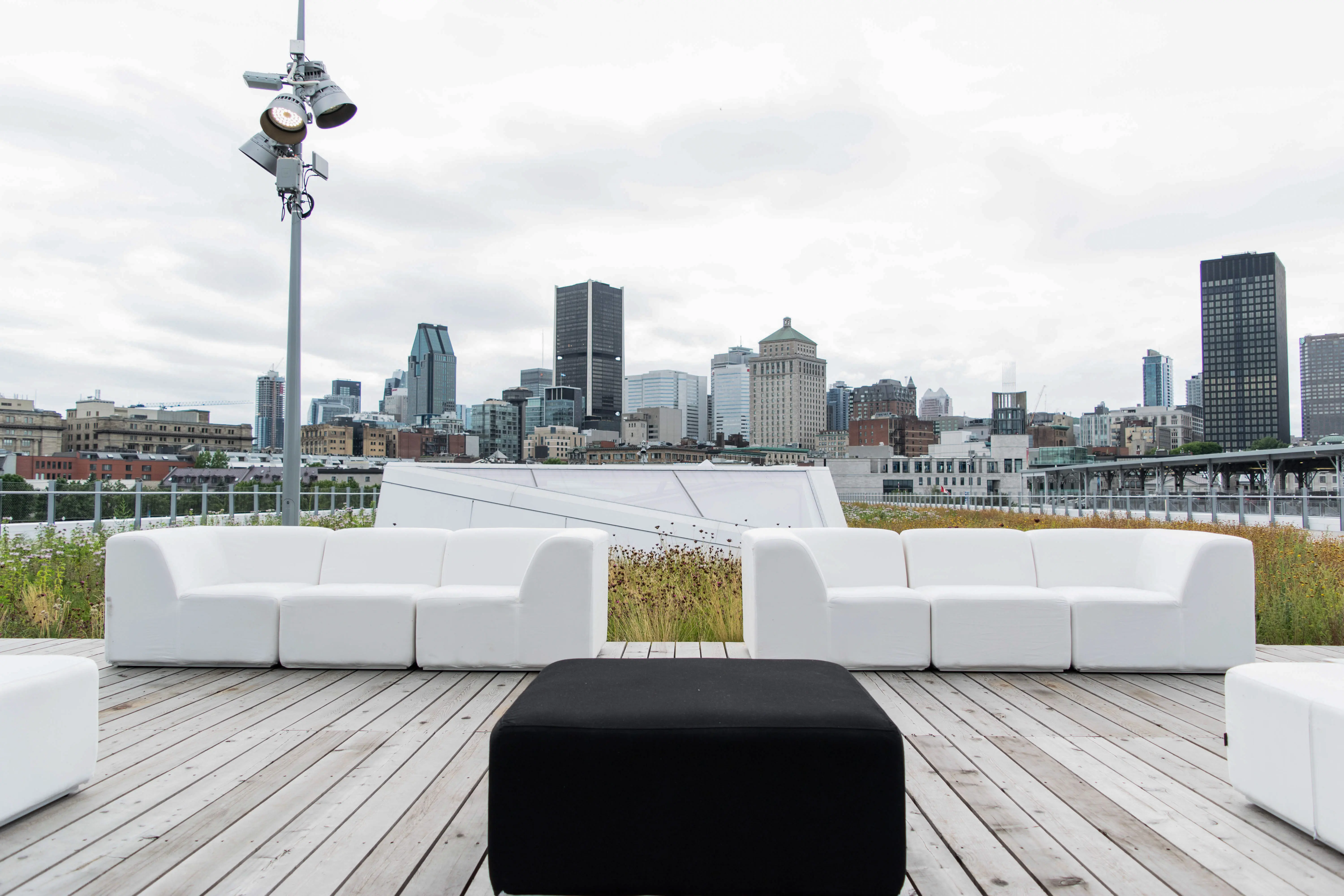 Fidji - Ottoman - Black used in the inspiration Sofa Fidji Ottoman