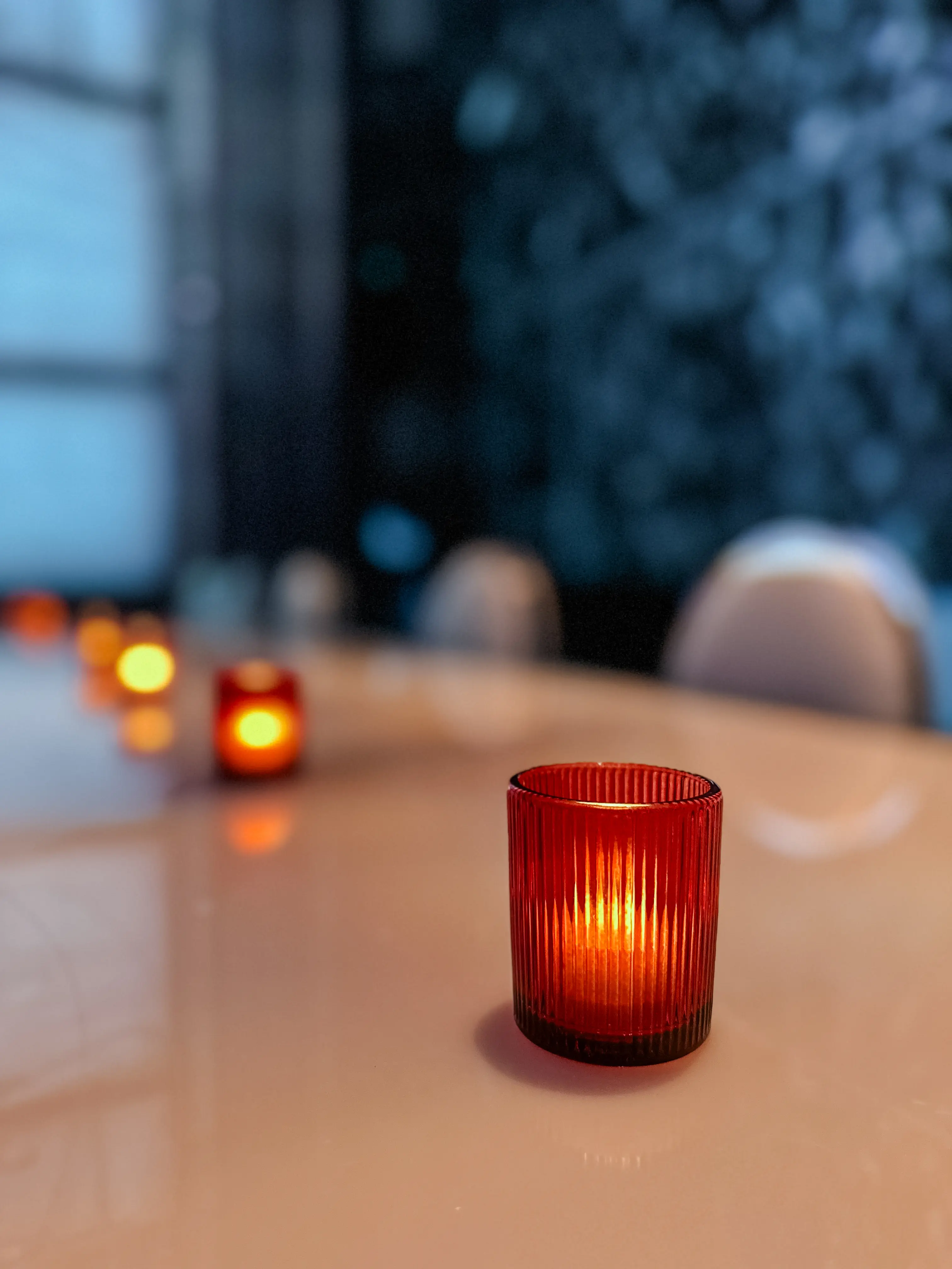 Pixi - Votive - 2.1" Dia x 2.6" H - Red used in the inspiration Cirque Eloize Pixi EN