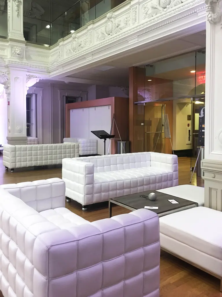 Lounge Madmen Blanc 4