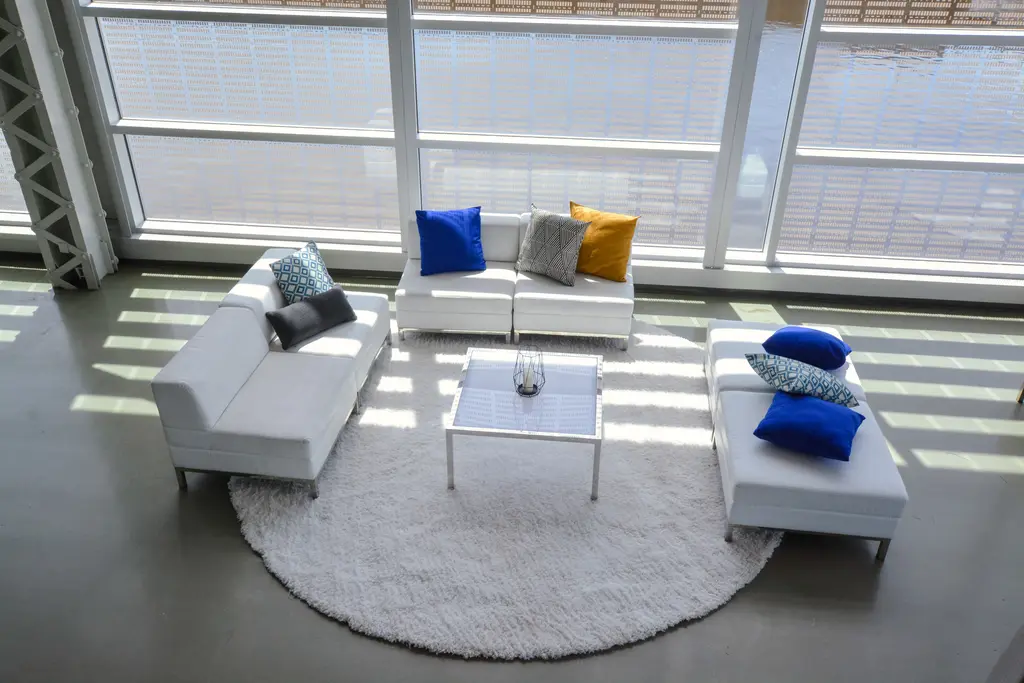 Sofa Strip Tapis Shag Table Cafe Mezzo 3