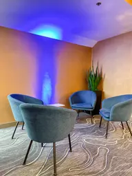 Spencer armchair - Sea blue used in the inspiration Westin   Spencer EN