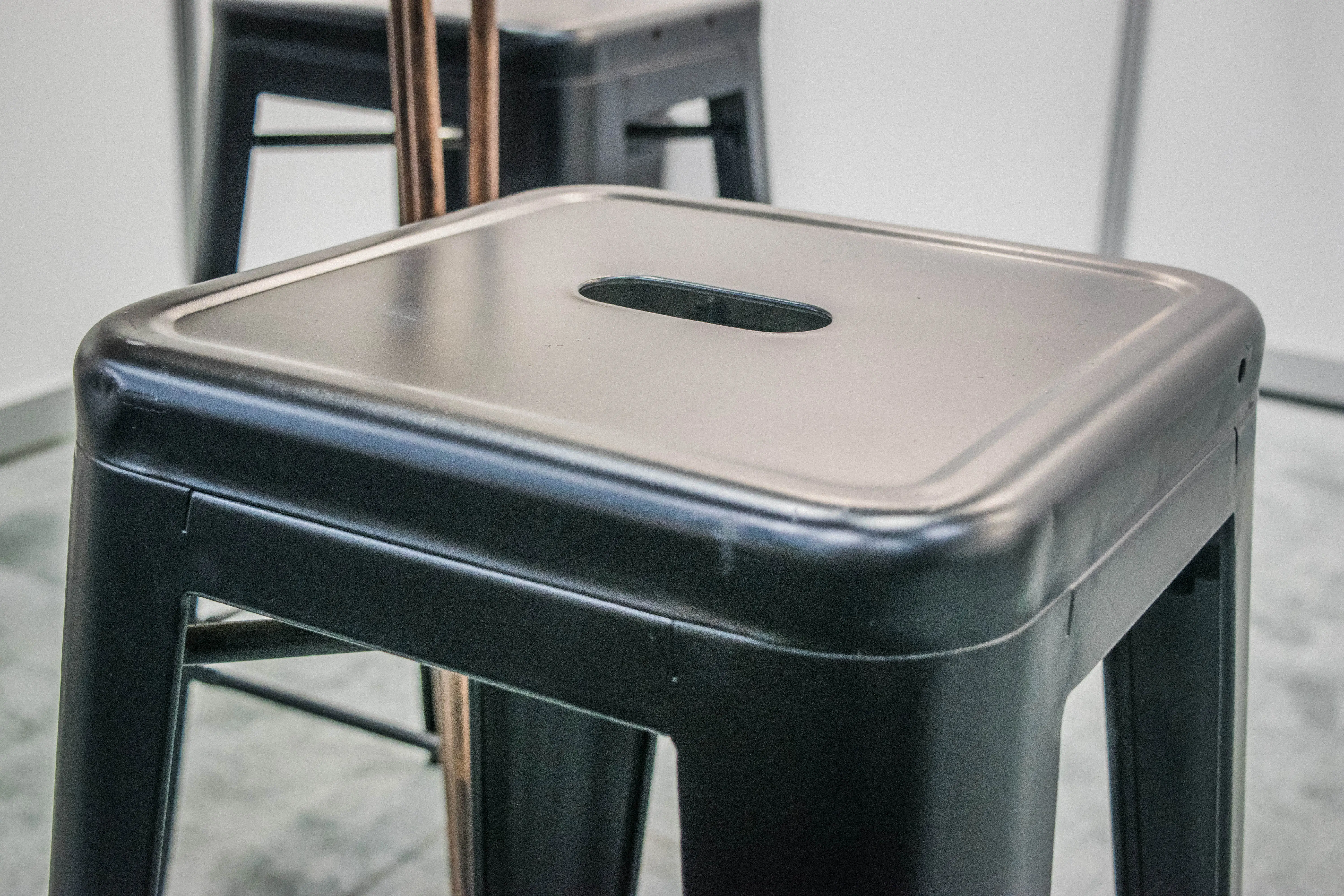 Loft stool - Black used in the inspiration Pub Tabouret Loft