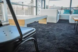 Loft chair - Matt Black used in the inspiration Pub Banc Scandinave Chaise Loft
