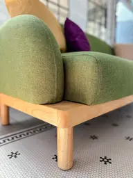 Charlotte trio - Moss green used in the inspiration Charlotte Vert Copie EN