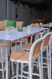 Marseille - Stool - White used in the inspiration Feq 2024   Desjardins 014 EN