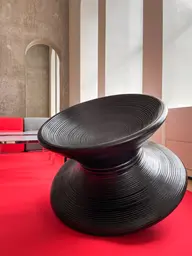 Fraser spinning top - Black used in the inspiration Toupie Fraser