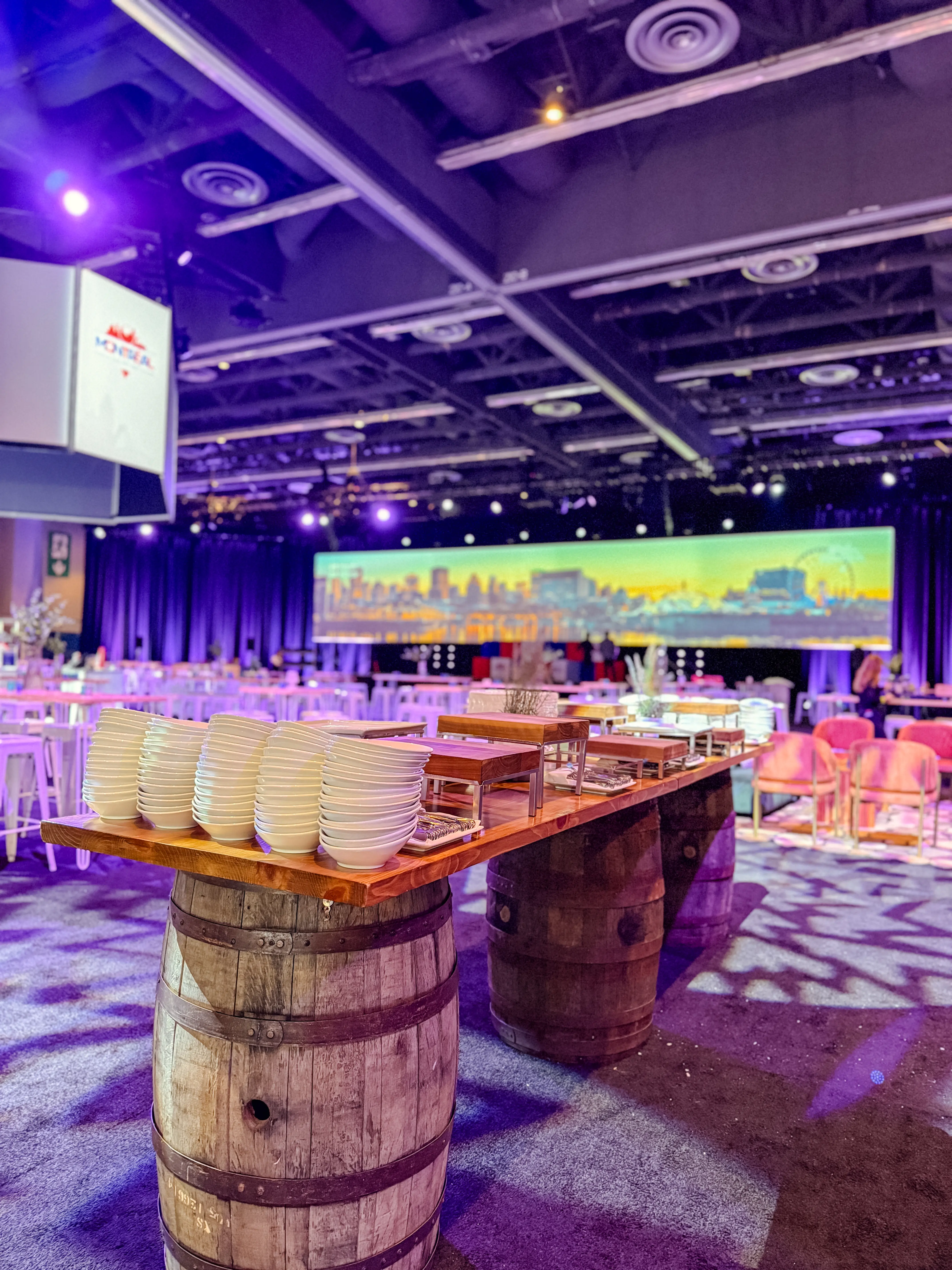Bourbon barrel - Wood used in the inspiration Pcm   Canadian Tire Welcome   2025 Table Bourbon EN