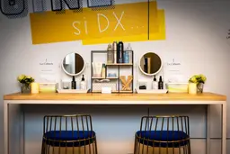 Wax pillar LED - 3" Dia x 3'' H used in the inspiration Tabouret Alexandria Table Commune Oslo 2