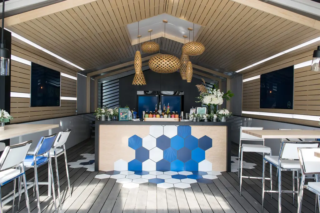 Bar Custom Luminaire Palawan Tabouret Broadway