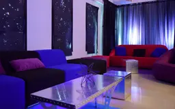 Fidji - Center - Black used in the inspiration Lounge Fidji Malibu