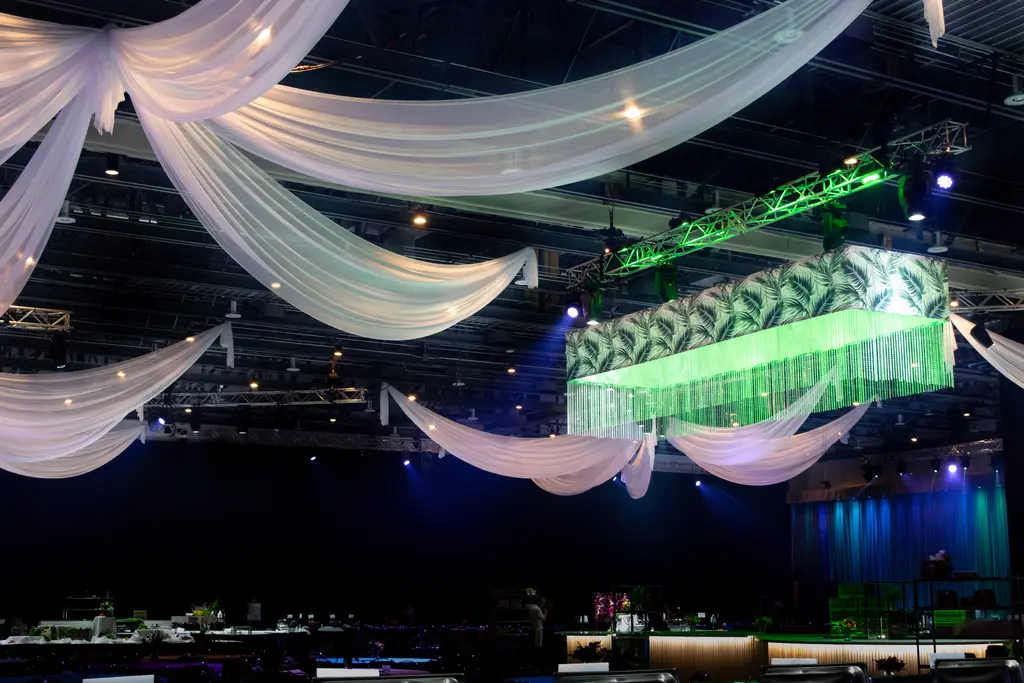 Chandelier Venise Drape Voile 2