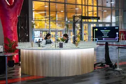 Scandinave bar 8' 1/4 round - Assembly wooden batten used in the inspiration Educon PCMA - TKNL - 52