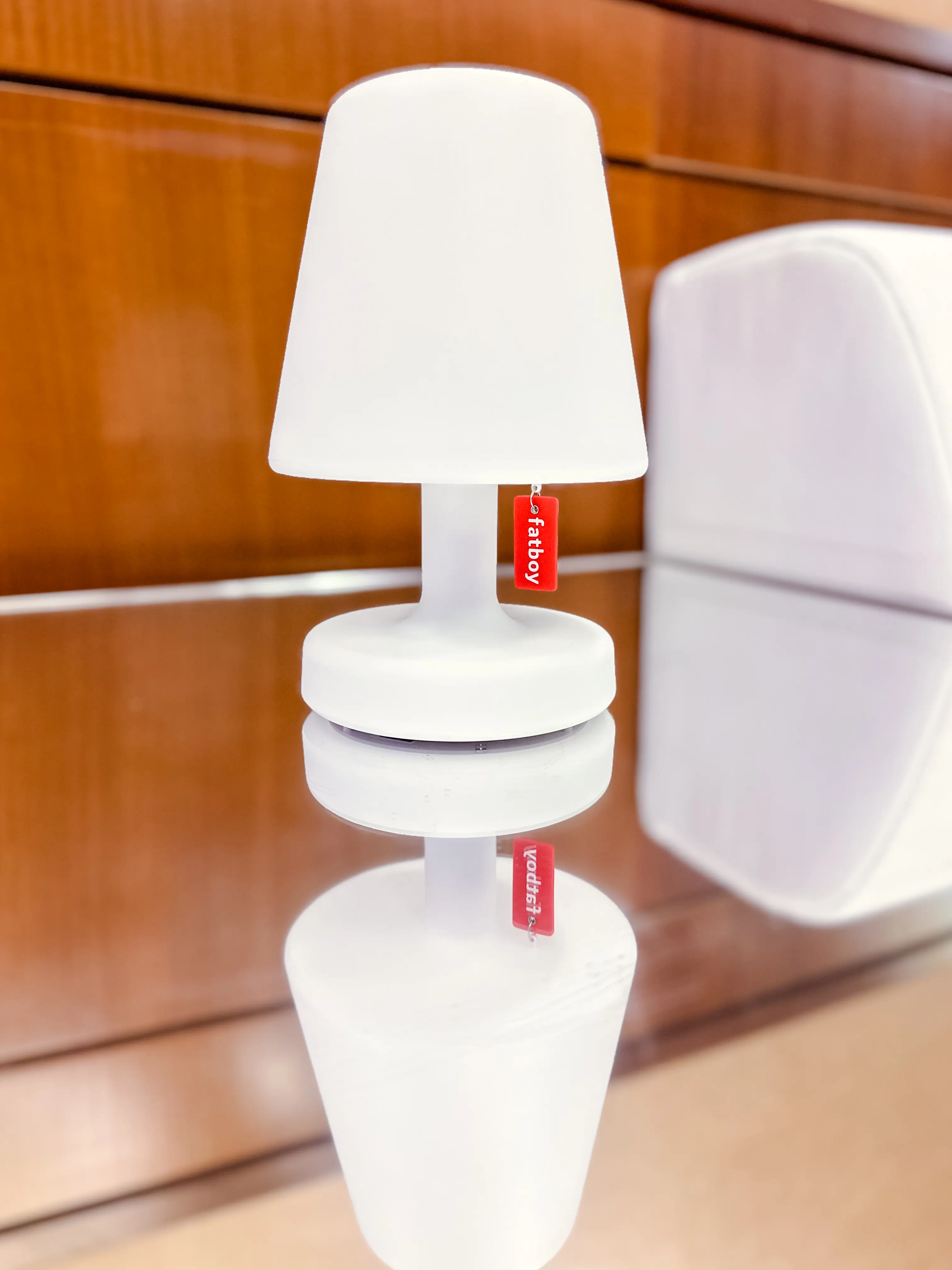 Franklin table lamp - 3.8" Dia x 5.9" H - White used in the inspiration Westin Lampe Franklin EN