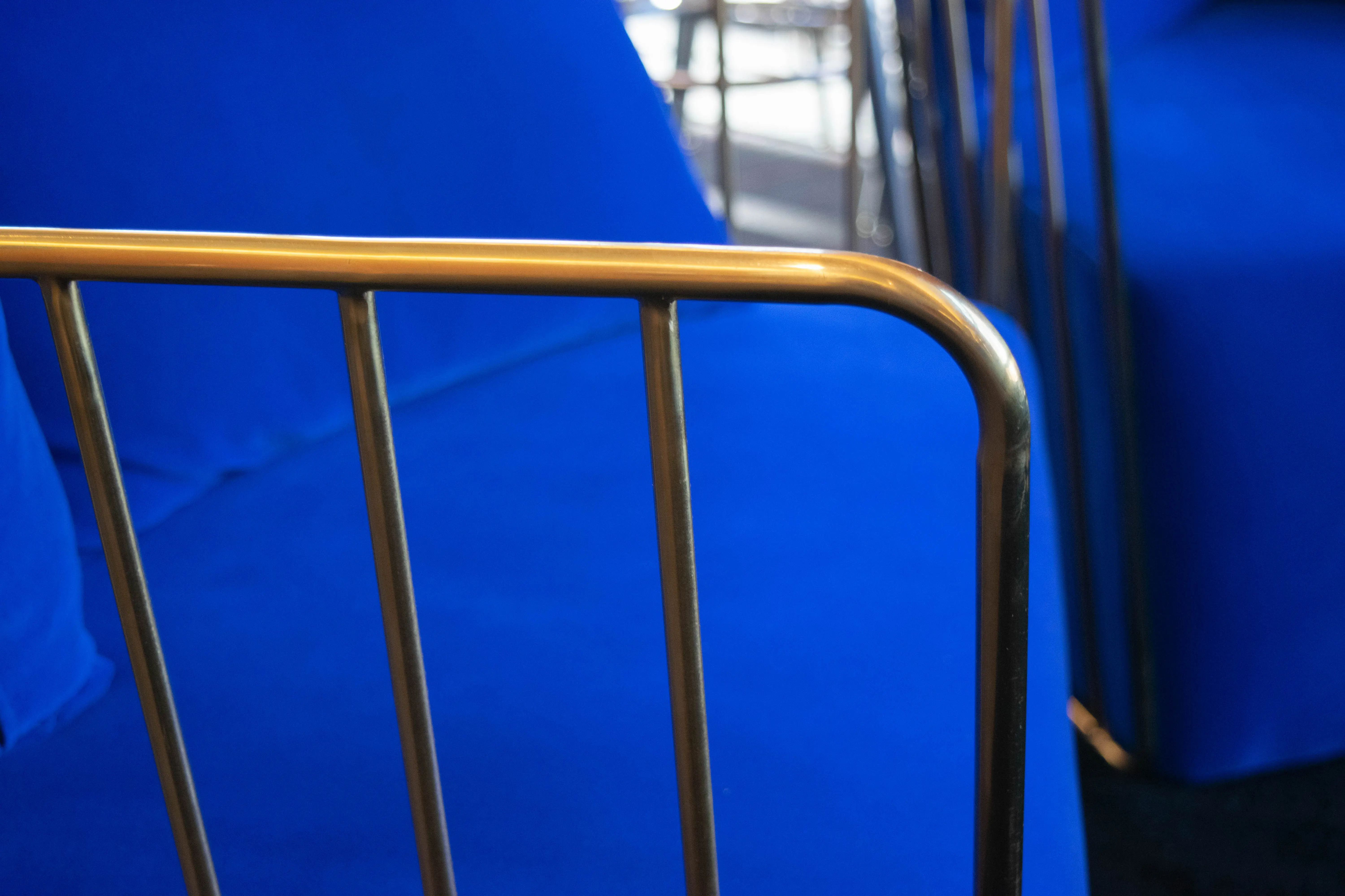 Alexandria armchair - Blue used in the inspiration Pub Alexandria