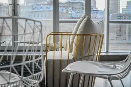 Alexandria armchair - Assembly Linen used in the inspiration Fauteuil Alexandria Chaise Cloe