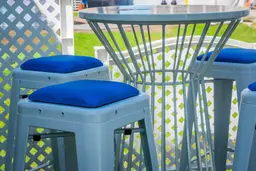 Loft stool - White used in the inspiration Tabouret Loft Coussin