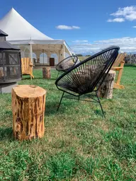 Acapulco chair - Black used in the inspiration Acapulco Noir Buche