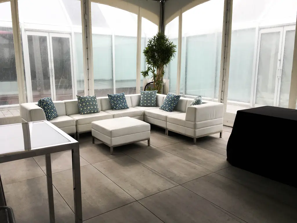 Sofa Modulaire Strip Blanc