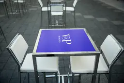Broadway stool - White used in the inspiration Impression Table Cocktail