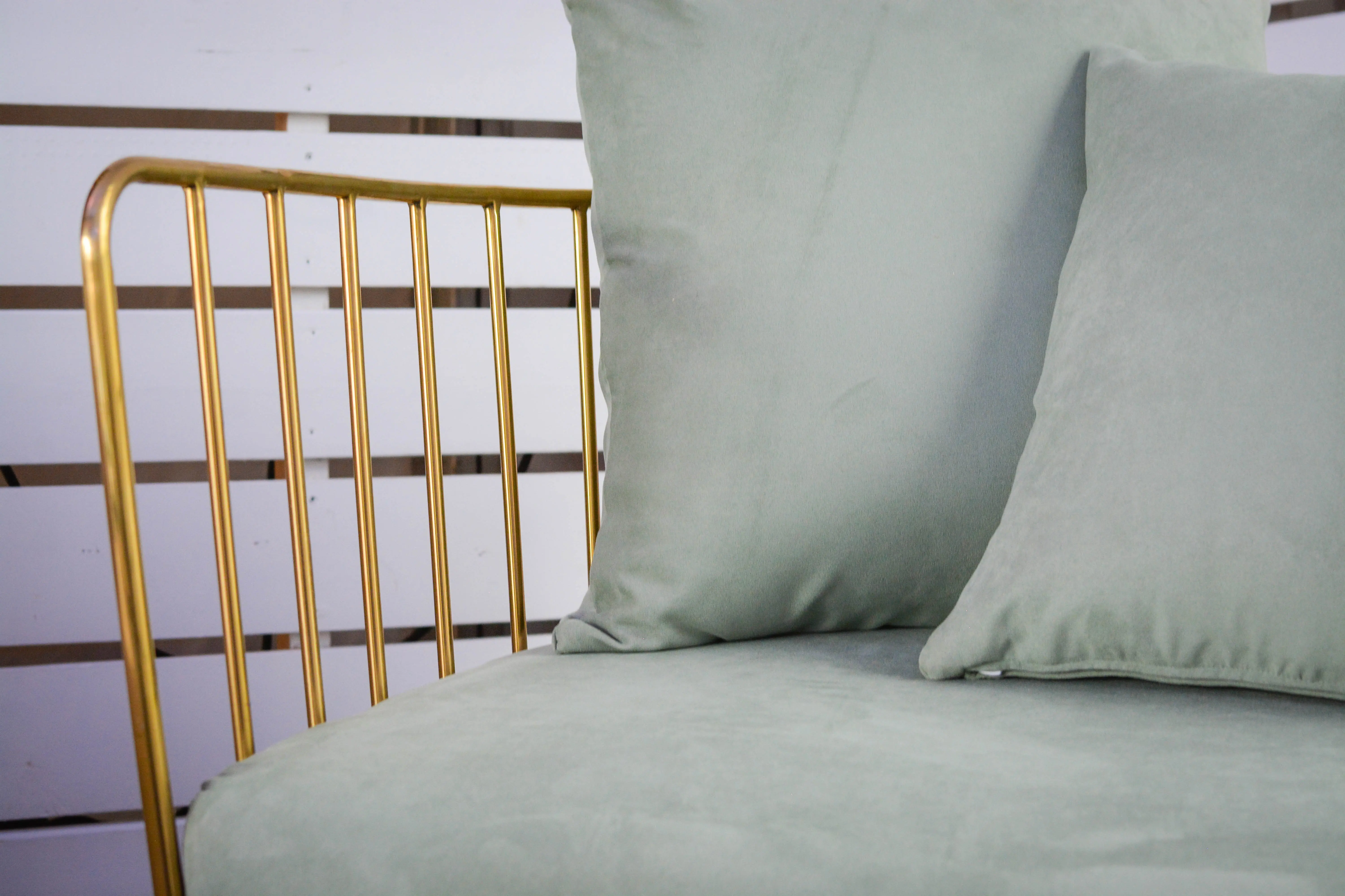 Alexandria armchair - Assembly Sauge used in the inspiration Fauteuil Alexandria Sauge