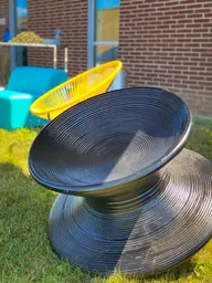Fraser spinning top - Black used in the inspiration Fraser Acapulco Jaune Fidji Turquoise
