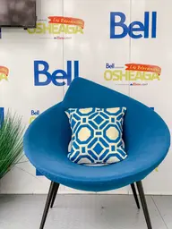 Monroe armchair - Sea blue used in the inspiration Monroe Bleu