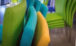 Milan chair - Green used in the inspiration Pub Chaise Milan