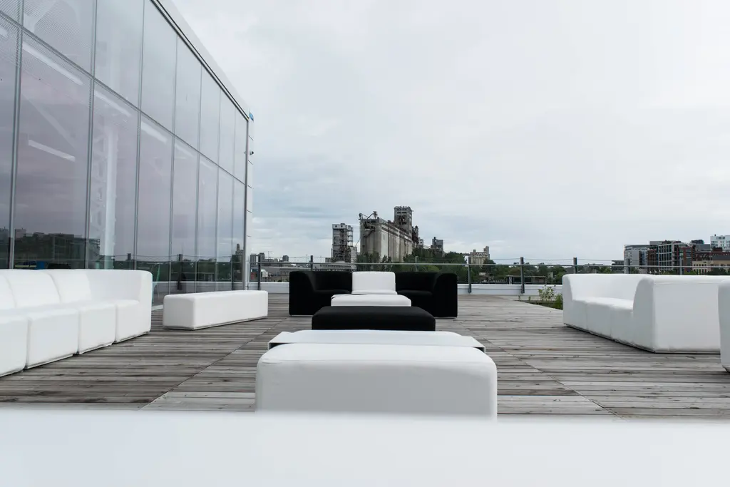 Lounge Fidji Blanc Noir