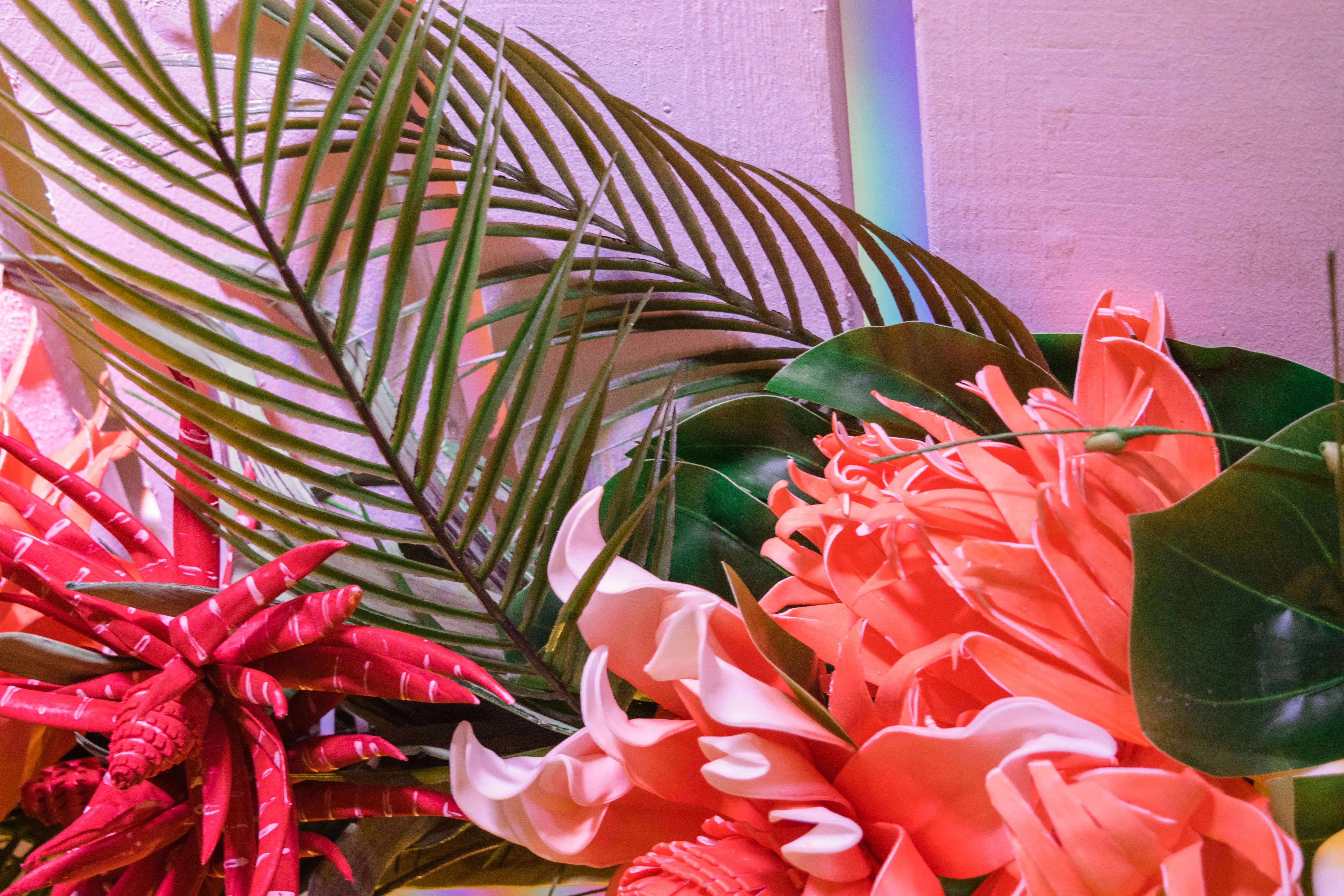 Tropical leaf - Green used in the inspiration Fleur 2